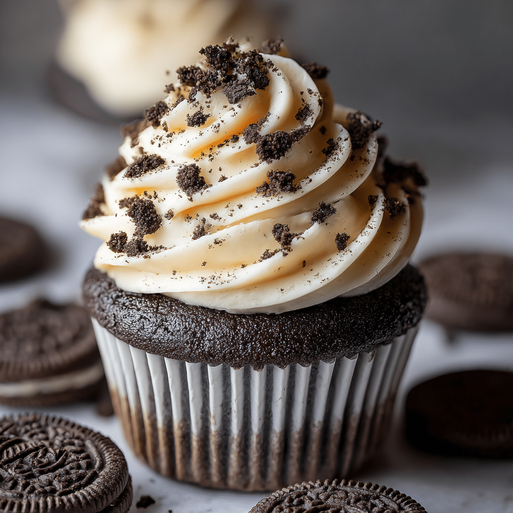 Oreo Cupcakes Recipe - Recipe Image
