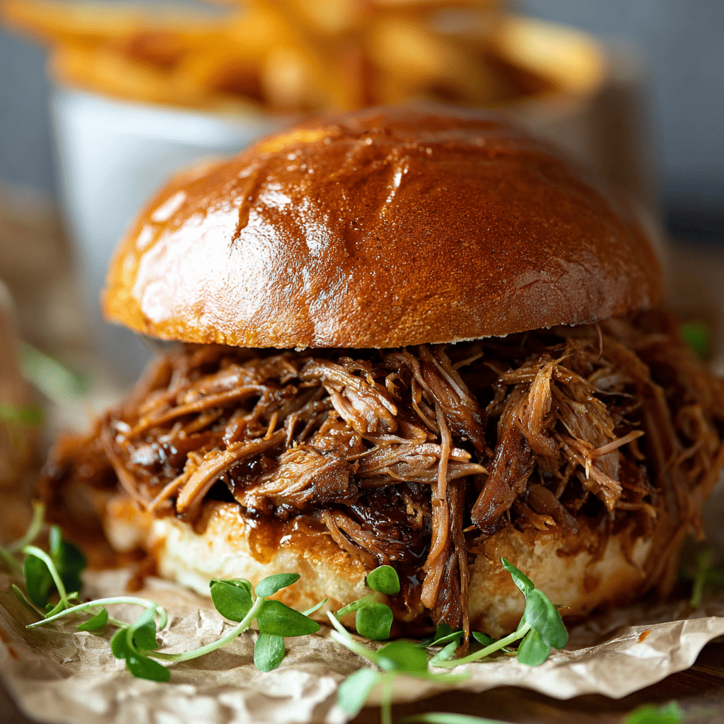 Pulled Beef Sandwich Recipe - Recipe Image