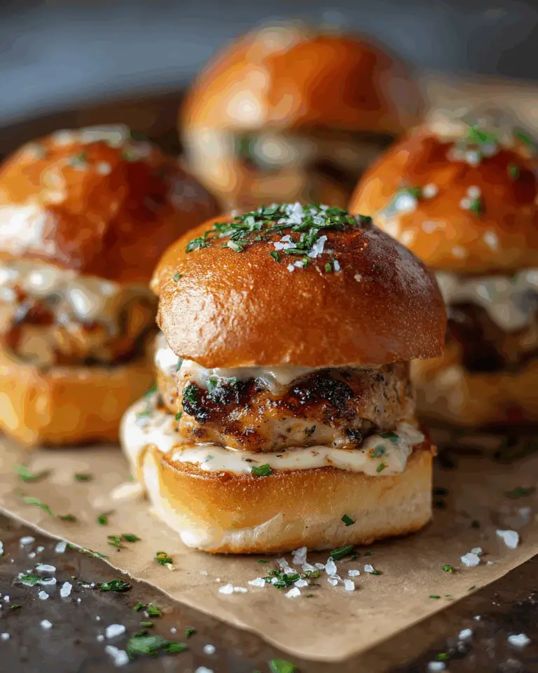 Mini Sliders recipe schema Recipe