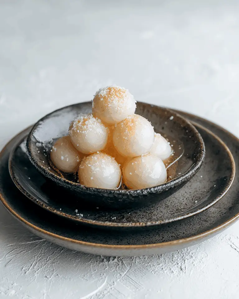 Shiratama Dango (Rice Dumplings/Mochi Balls) Recipe