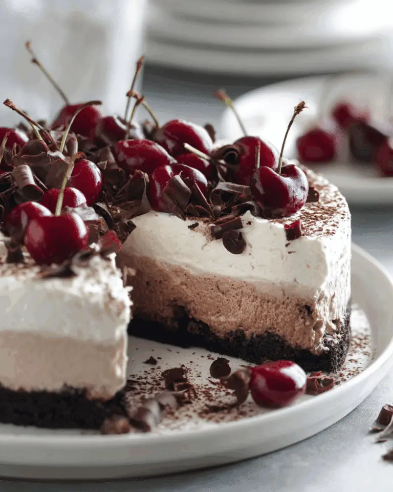 Decadent Black Forest Cheesecake Recipe