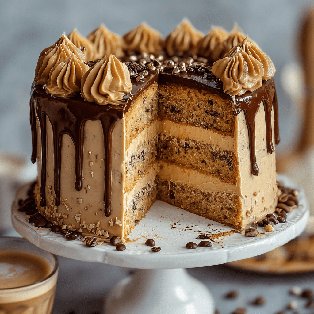 Coffee Caramel Cake Recipe - Recipe Image