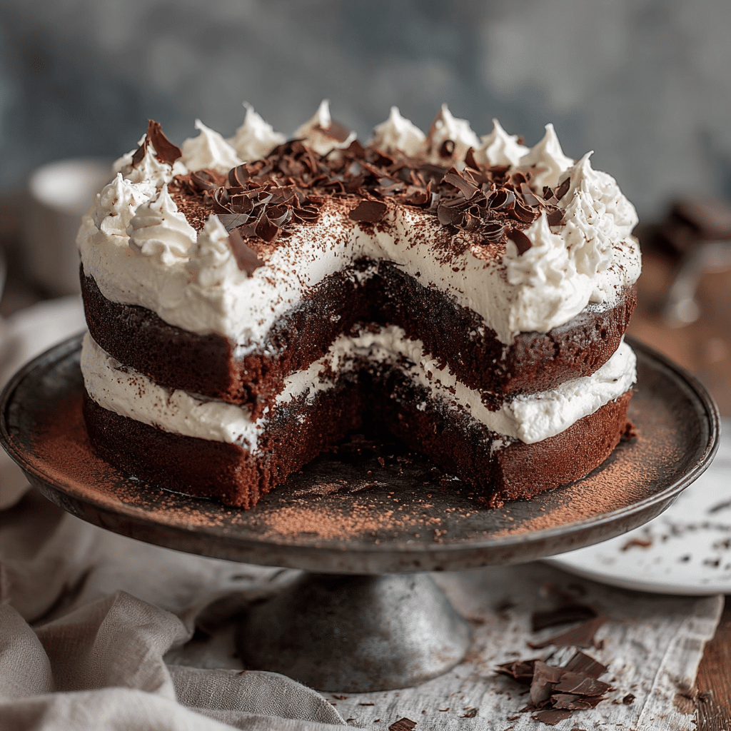 Mississippi Mud Cake Recipe - Recipe Image