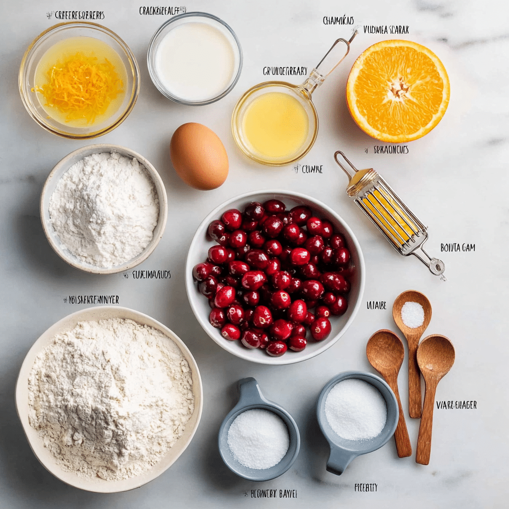 Cranberry Orange Loaf Recipe