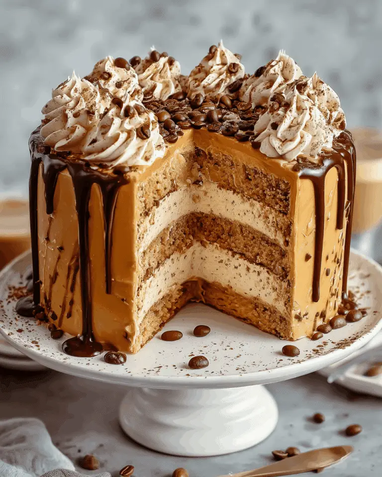 Coffee Caramel Cake Recipe
