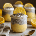 Lemon Cream Chia Pudding with Oat Milk Recipe