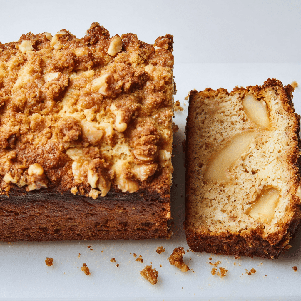 Caramel Swirl Pear Bread Recipe