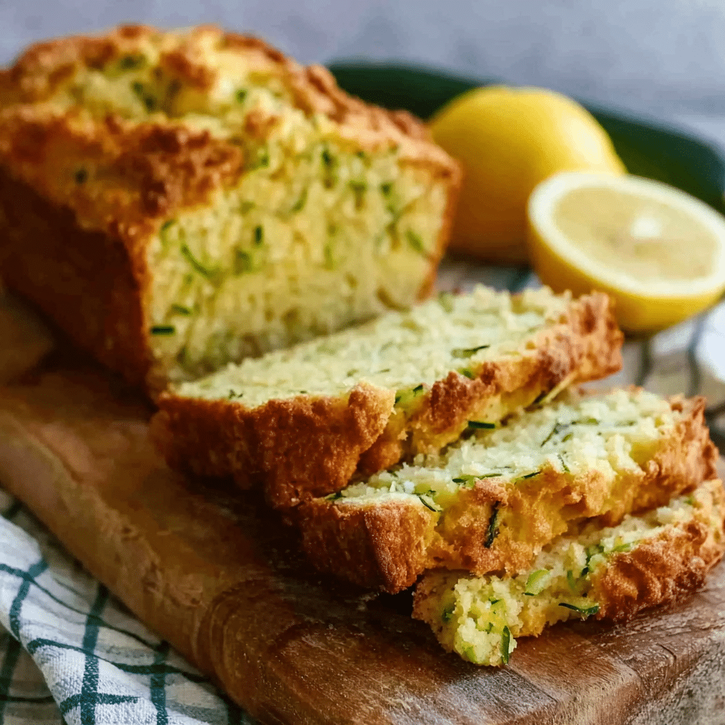 Lemon Zucchini Bread Recipe - Recipe Image