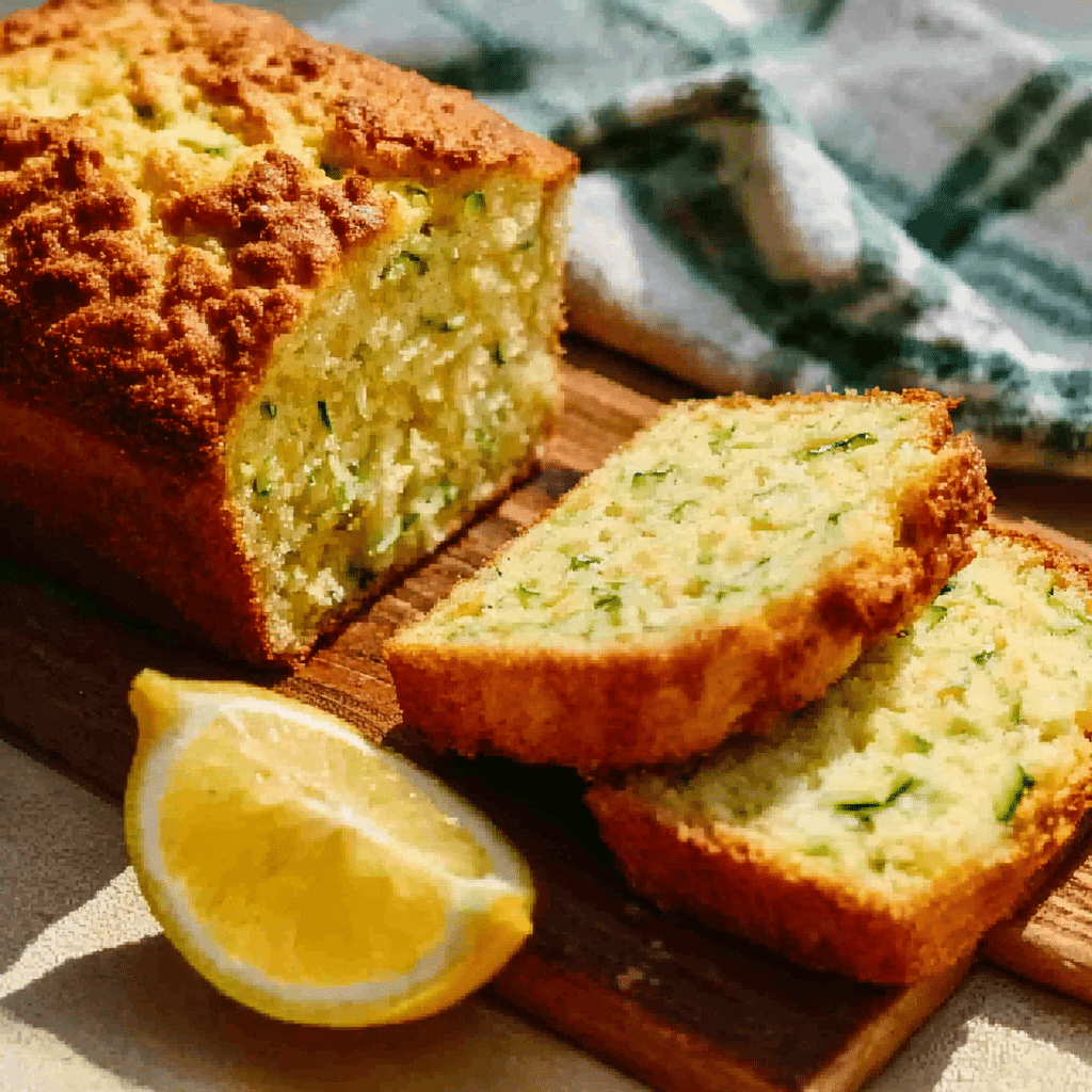 Lemon Zucchini Bread Recipe - Recipe Image