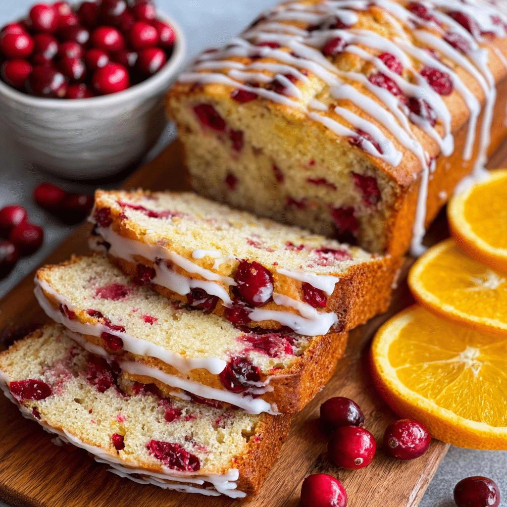 Cranberry Orange Loaf Recipe