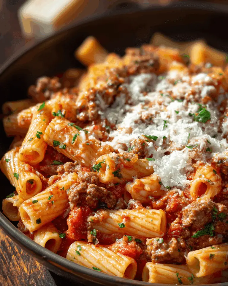 Hearty Beef Rigatoni: Fork-Tender Perfection Recipe