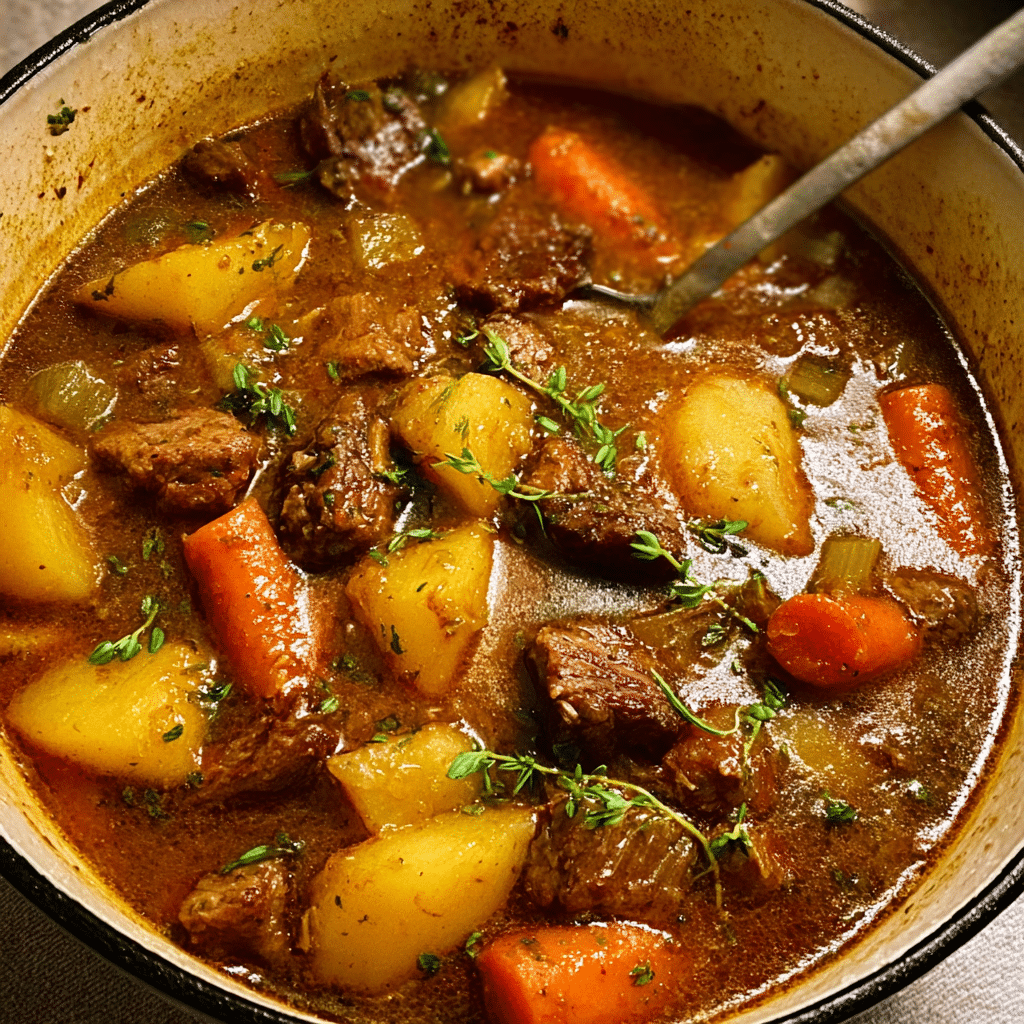 Apple Cider Beef Stew Recipe - Recipe Image