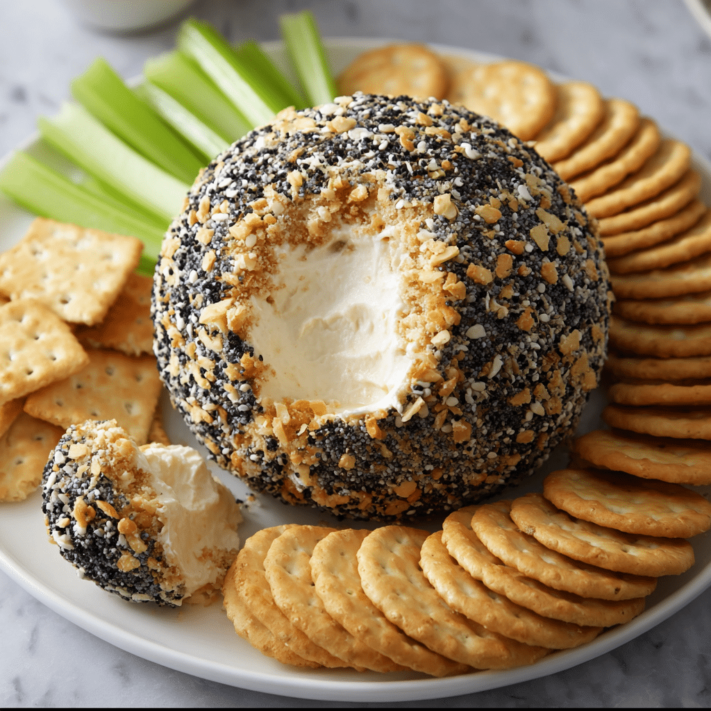 Everything Bagel Cheese Ball Recipe - Recipe Image
