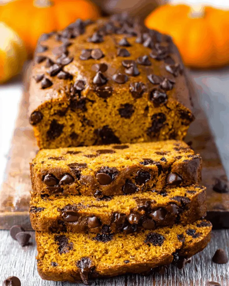 "Pumpkin Chocolate Chip Bread Recipe