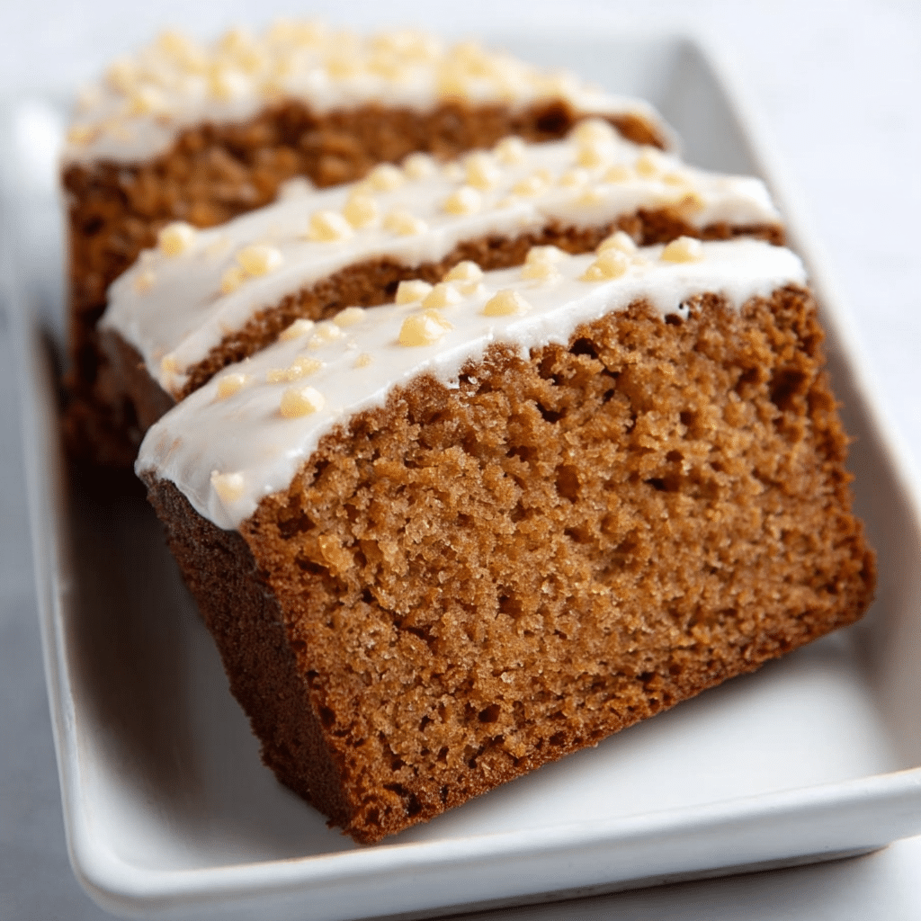 Gingerbread Pumpkin Loaf Recipe
