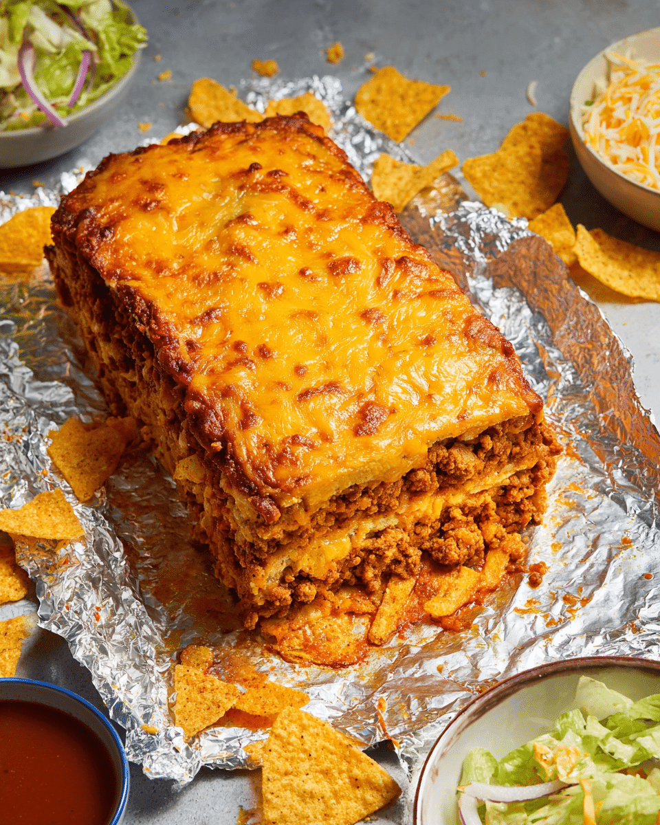 Cheesy Taco Meatloaf: Comfort with a Kick - Recipe Image