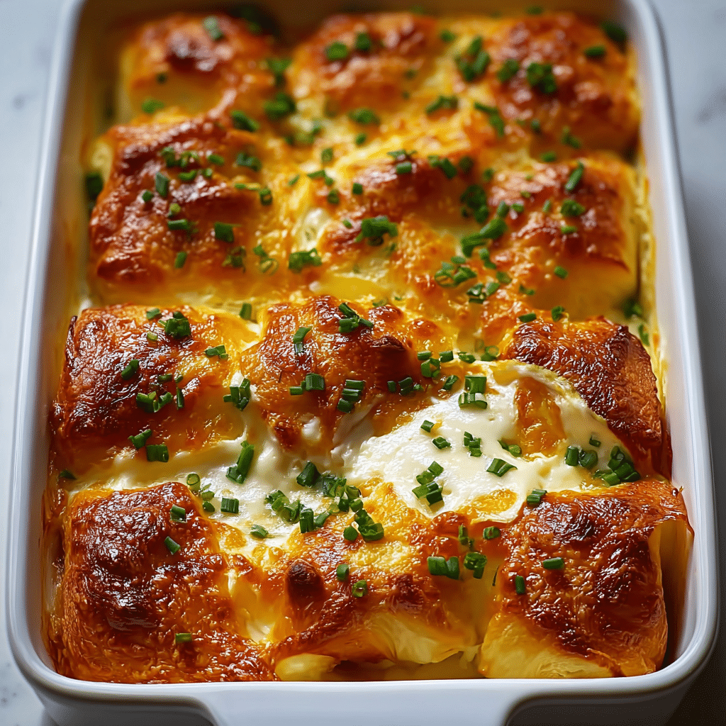 Deliciously Easy Eggs Benedict Casserole Recipe - Recipe Image
