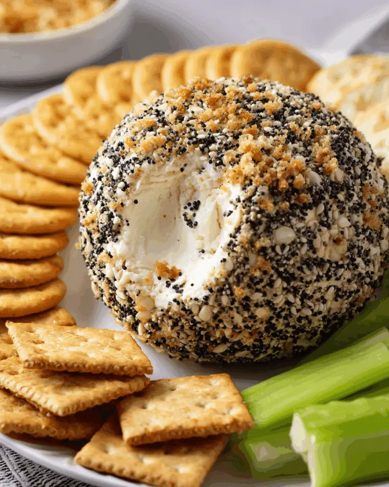 Everything Bagel Cheese Ball Recipe