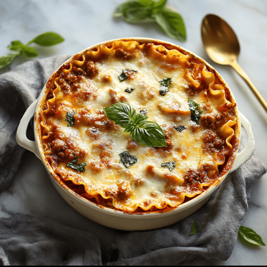 Comforting Vegetarian Lasagna Soup Recipe - Recipe Image