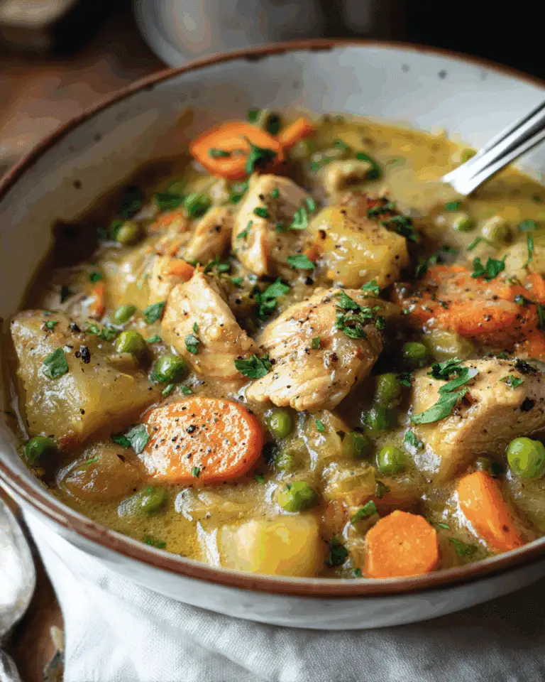 Slow Cooker Chicken Stew Recipe
