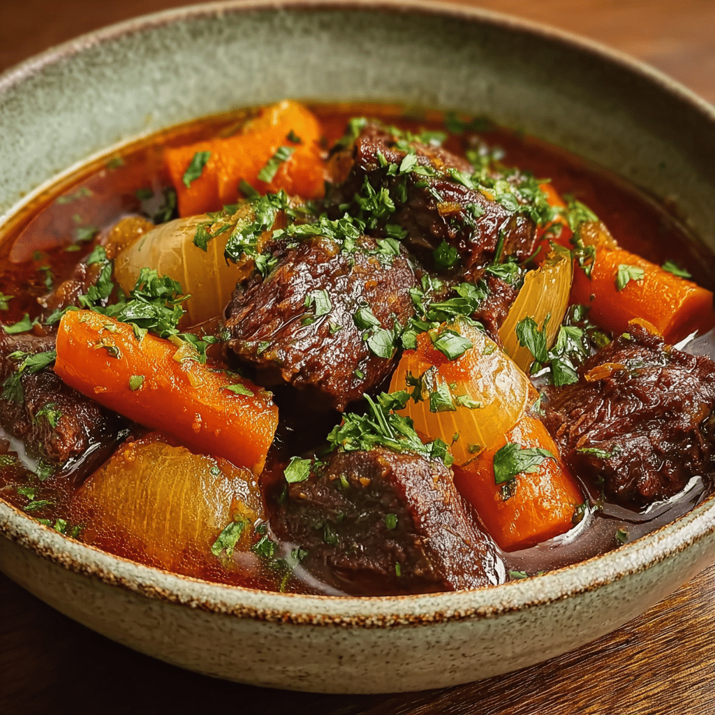 Tuscan Beef Casserole Delight Recipe - Recipe Image