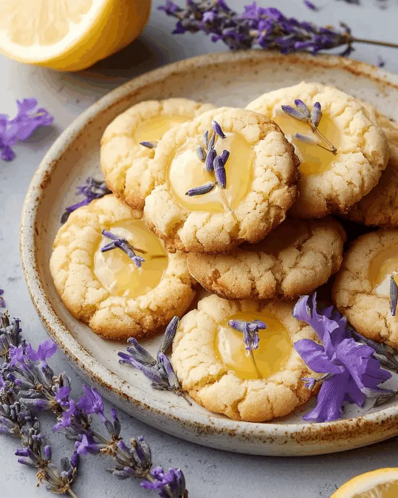 Lemon Lavender Cookies Recipe