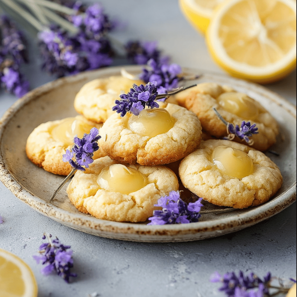 Lemon Lavender Cookies Recipe - Recipe Image