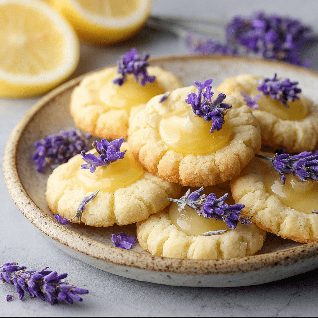 Lemon Lavender Cookies Recipe - Recipe Image