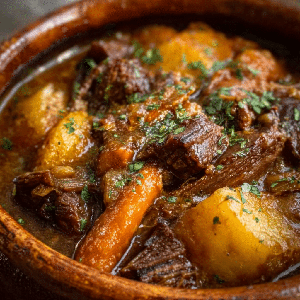 Witch’s Cauldron Beef Stew Recipe - Recipe Image