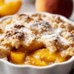 Homemade Peach Cobbler Recipe