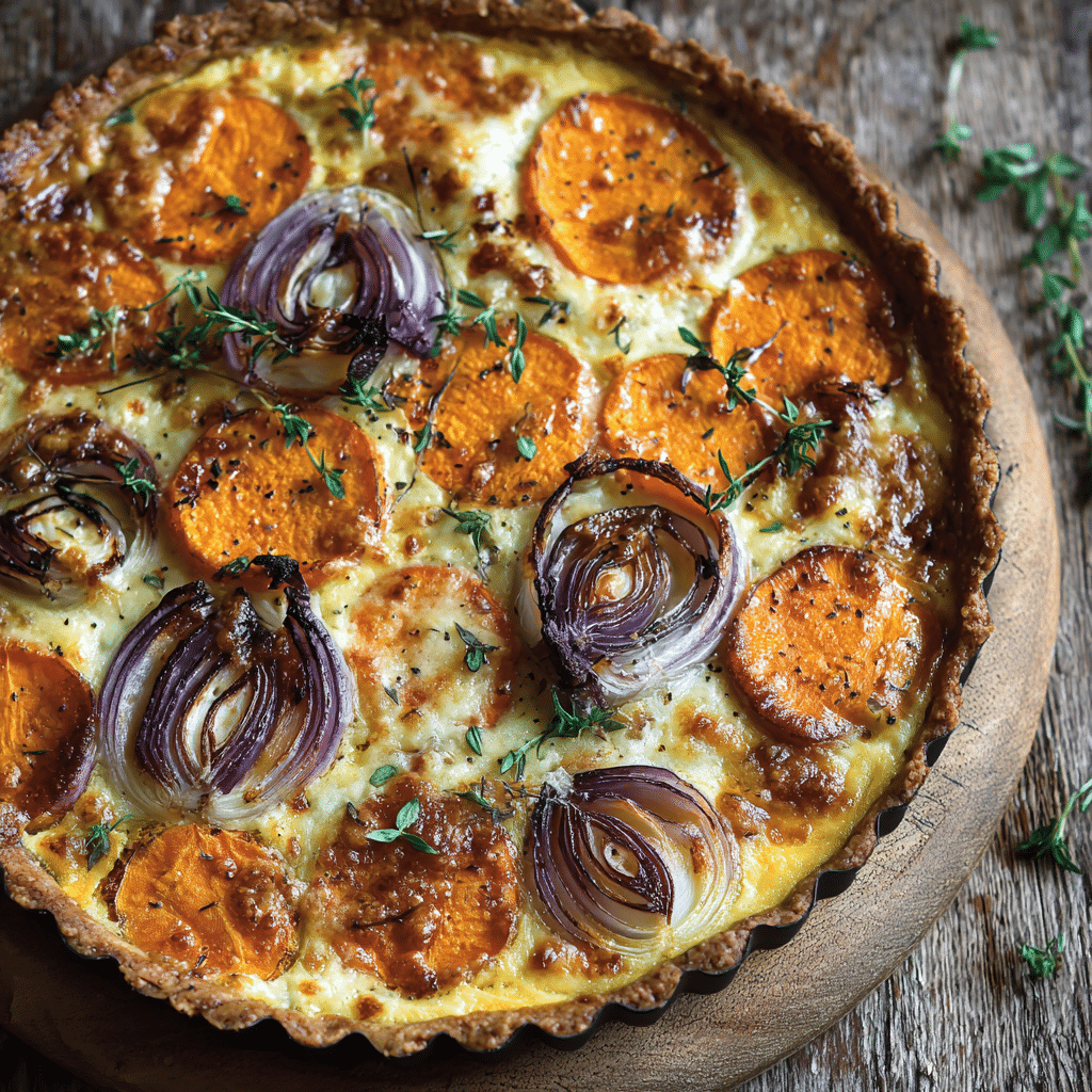 Autumn Vegetable Quiche Recipe