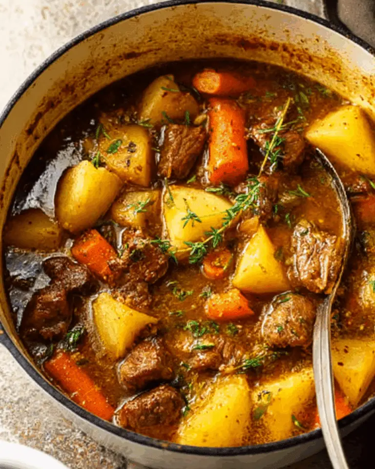 Apple Cider Beef Stew Recipe