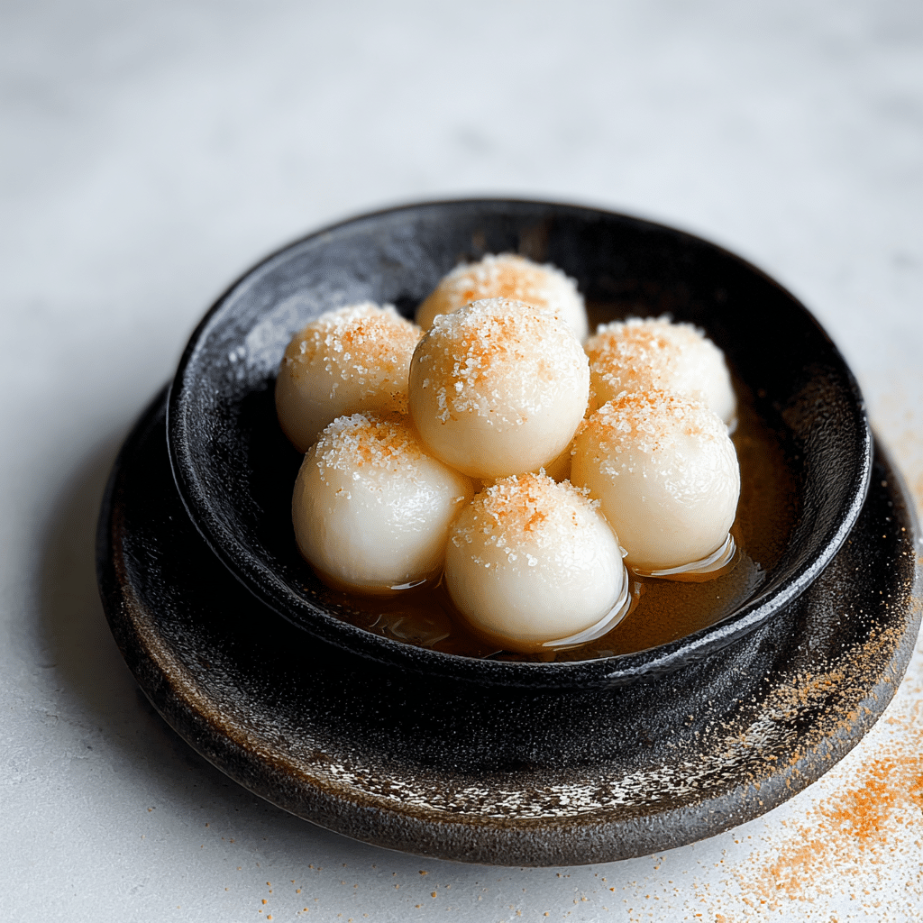 Shiratama Dango (Rice Dumplings/Mochi Balls) Recipe - Recipe Image