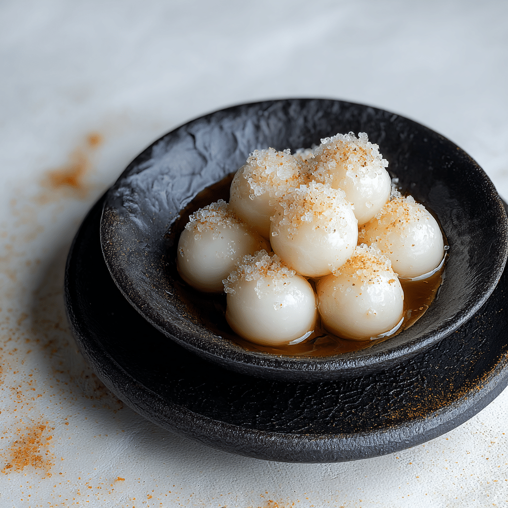 Shiratama Dango (Rice Dumplings/Mochi Balls) Recipe - Recipe Image