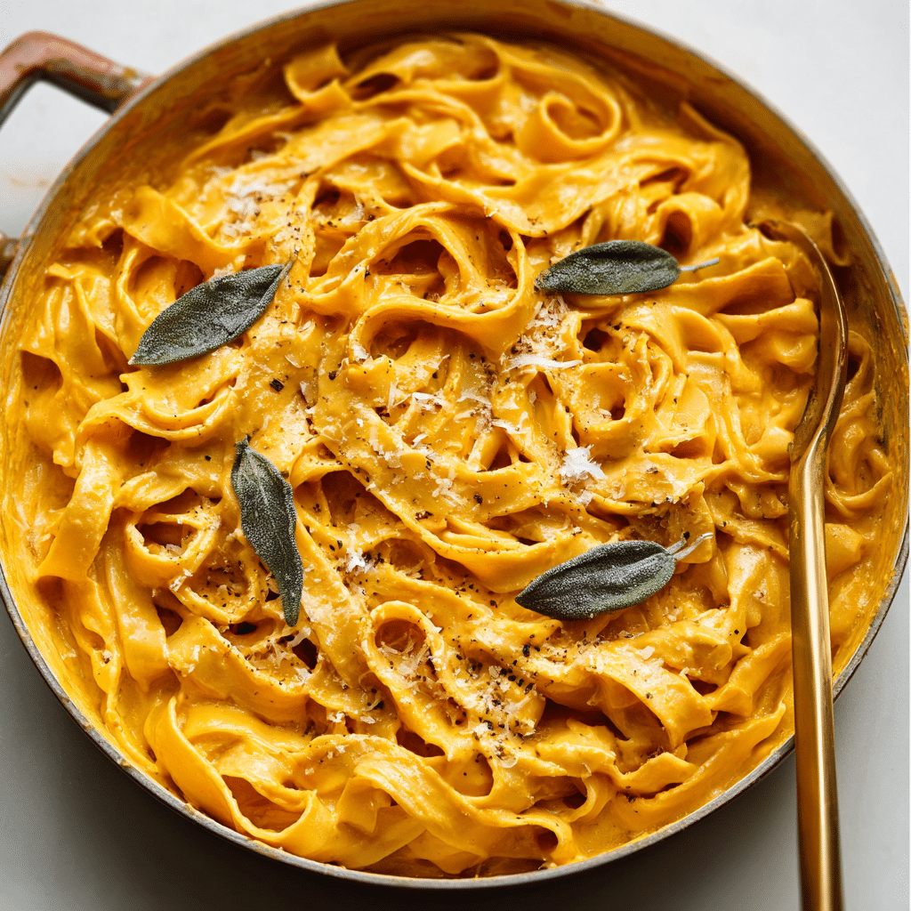 Pumpkin Sage Chicken Alfredo Recipe