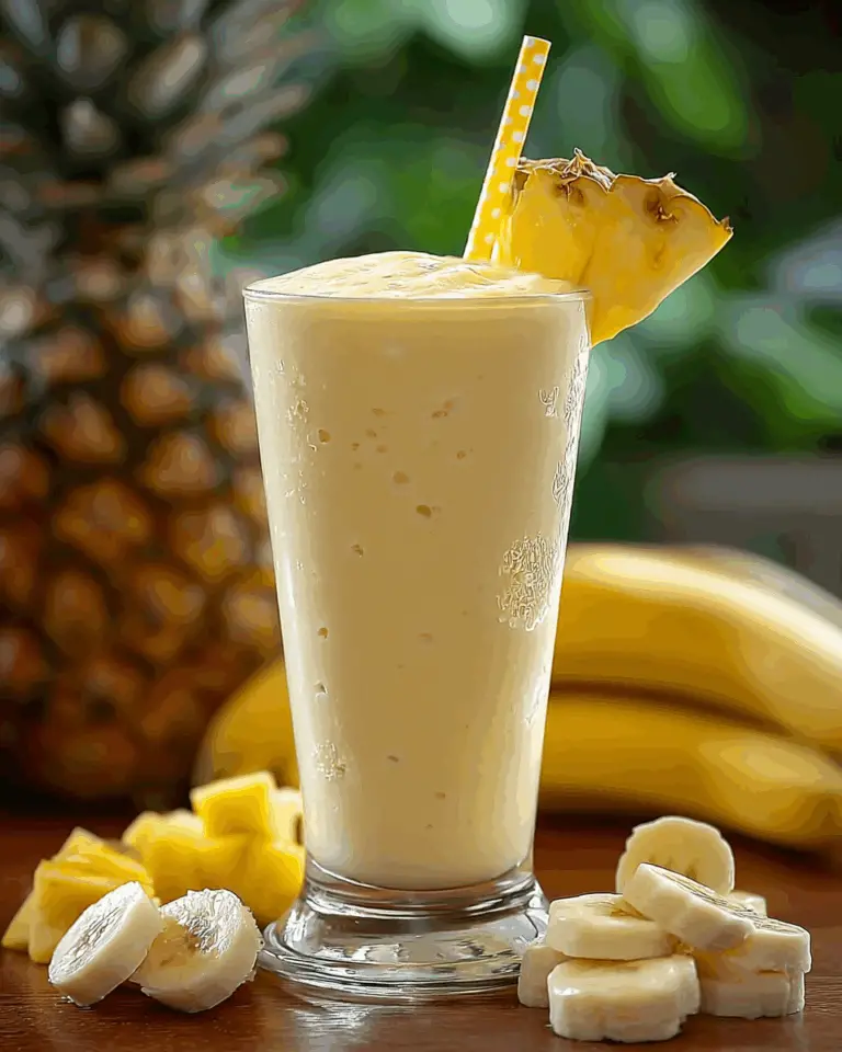 Pineapple and Banana Smoothie Recipe