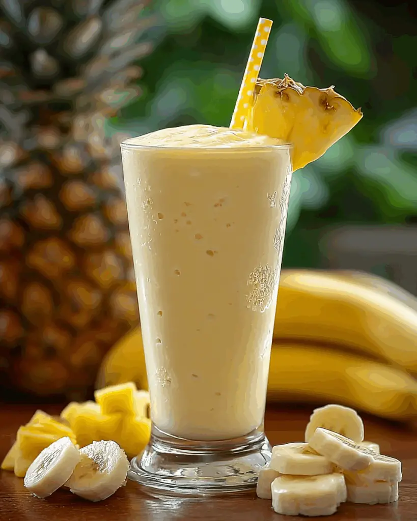 Pineapple and Banana Smoothie Recipe