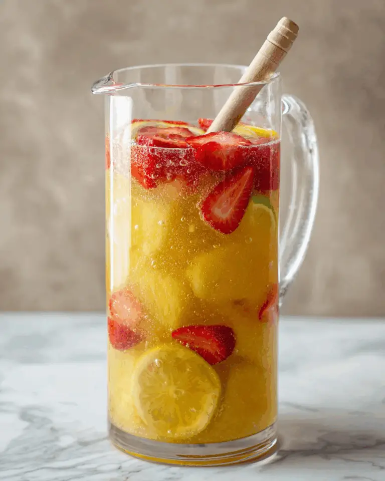 Pineapple Strawberry Sangria Recipe