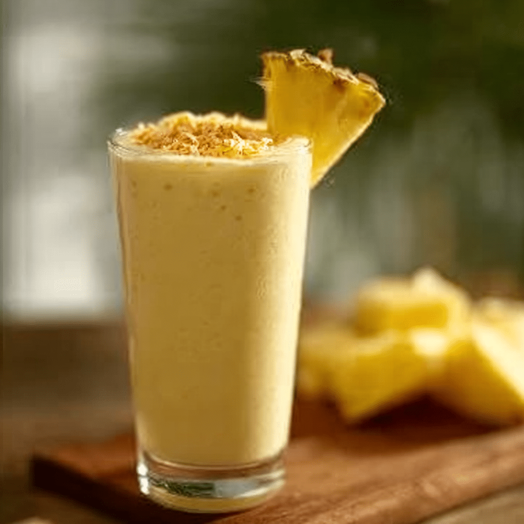 Pineapple and Banana Smoothie Recipe - Recipe Image