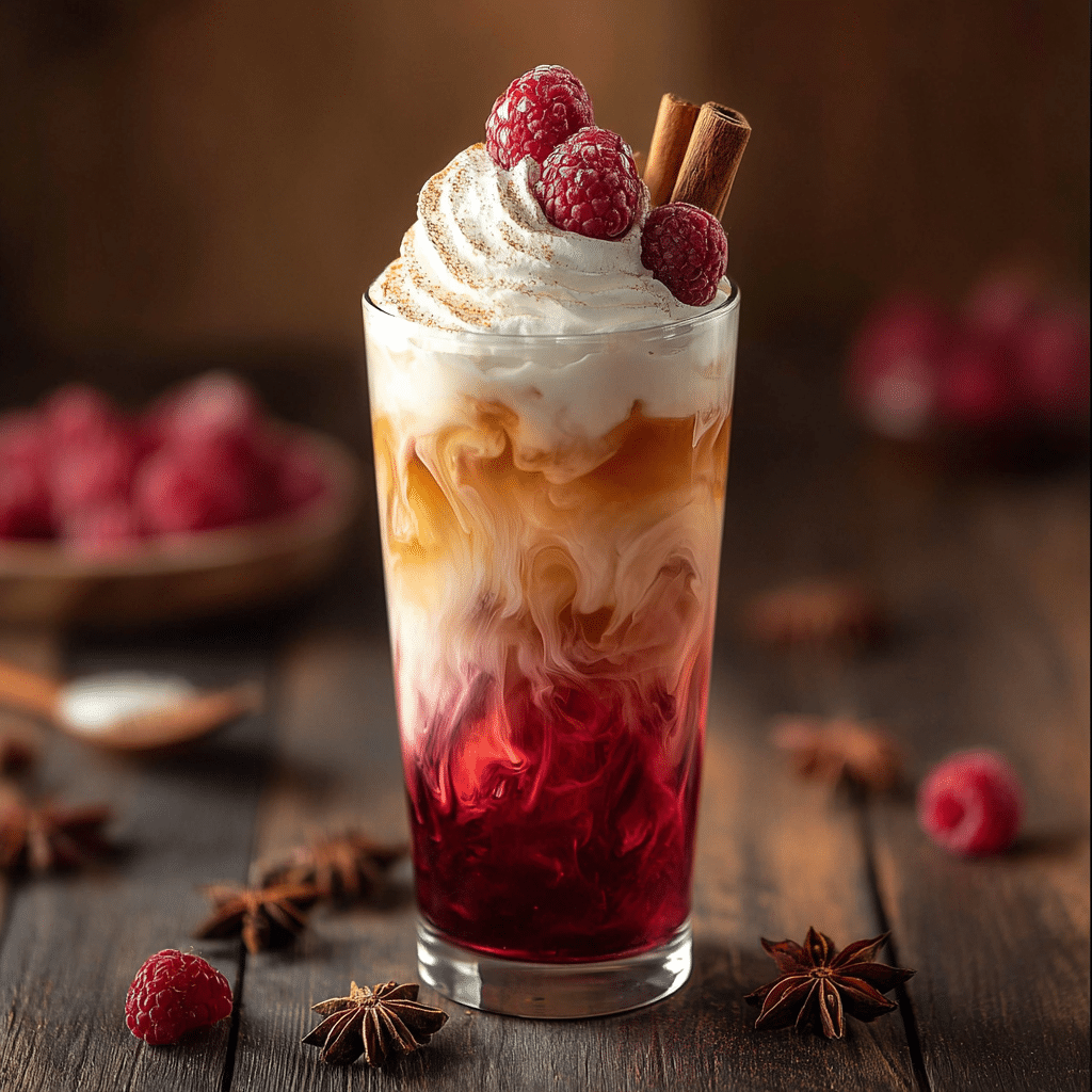 Raspberry Vanilla Chai: Vibrant Drink Recipe for Tea Lovers - Recipe Image