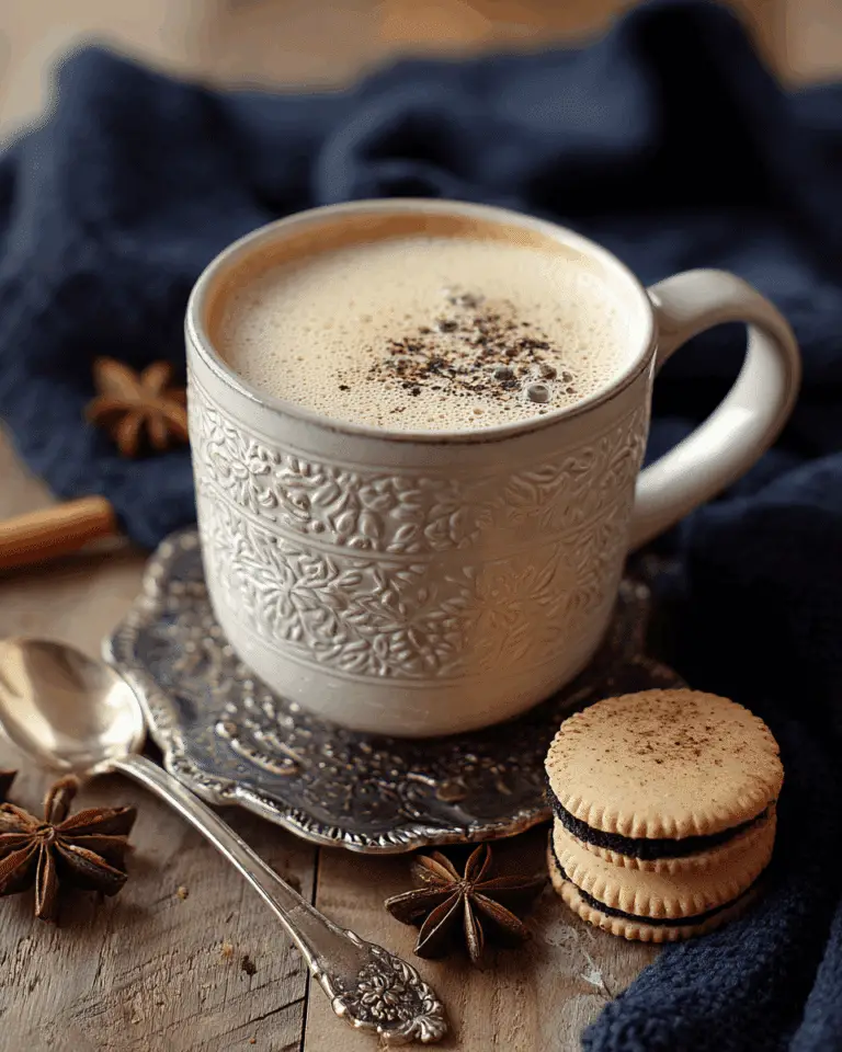 Sweet Cinnamon Milk Tea Recipe