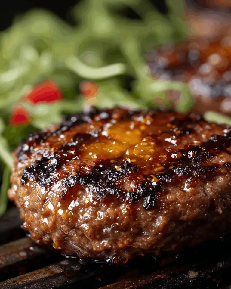 Cheesy Ranch Beef Burgers Recipe