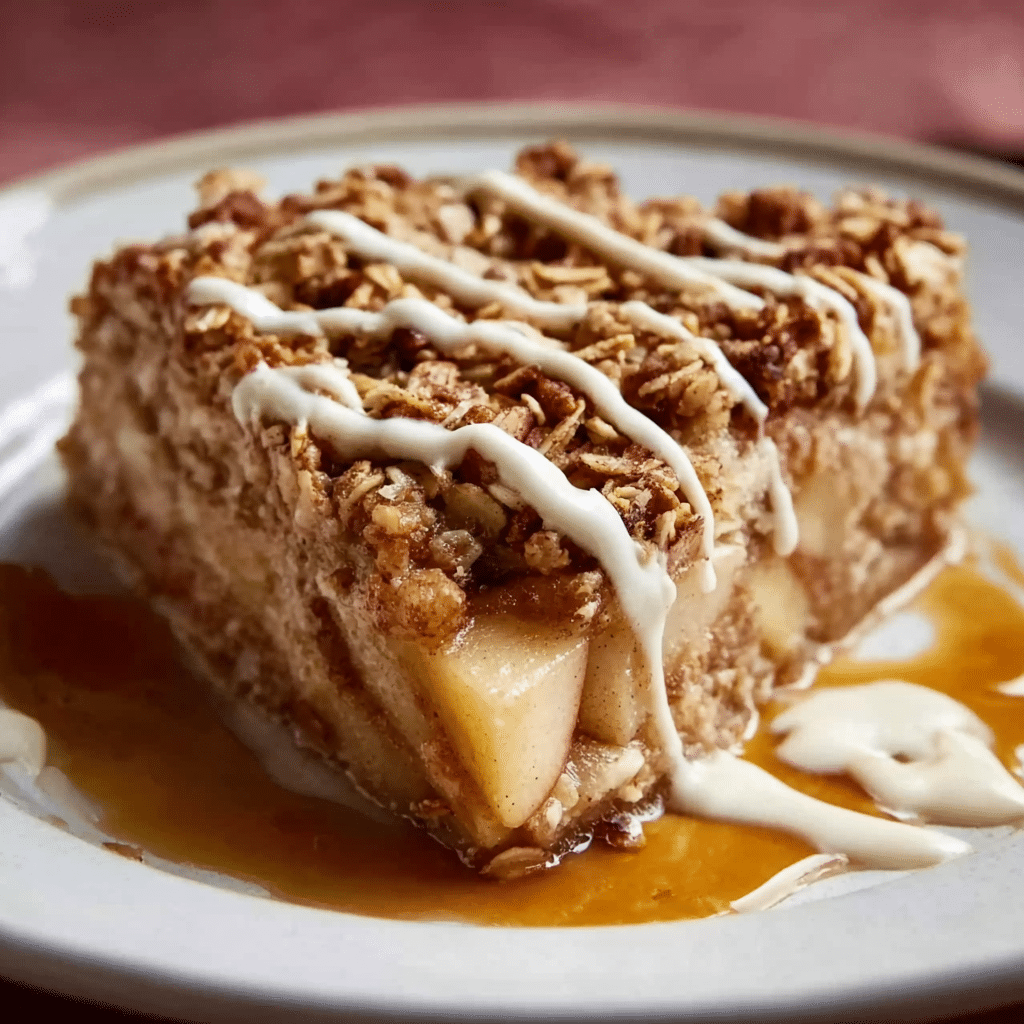 Oatmeal Apple Breakfast Bake Recipe - Recipe Image