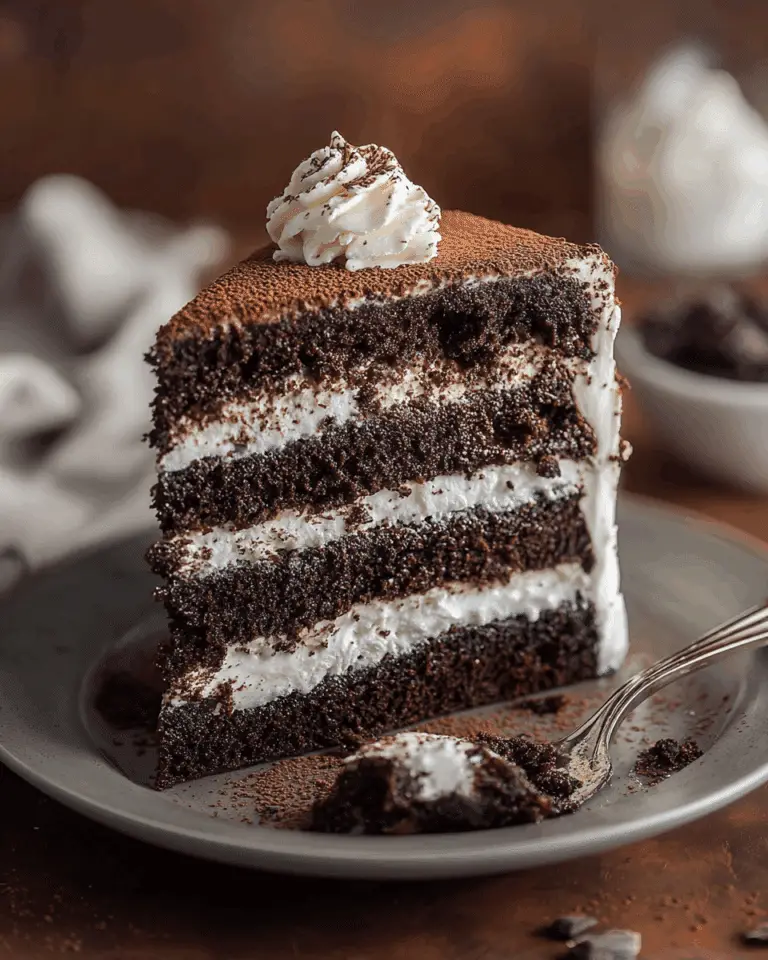 Mississippi Mud Cake Recipe