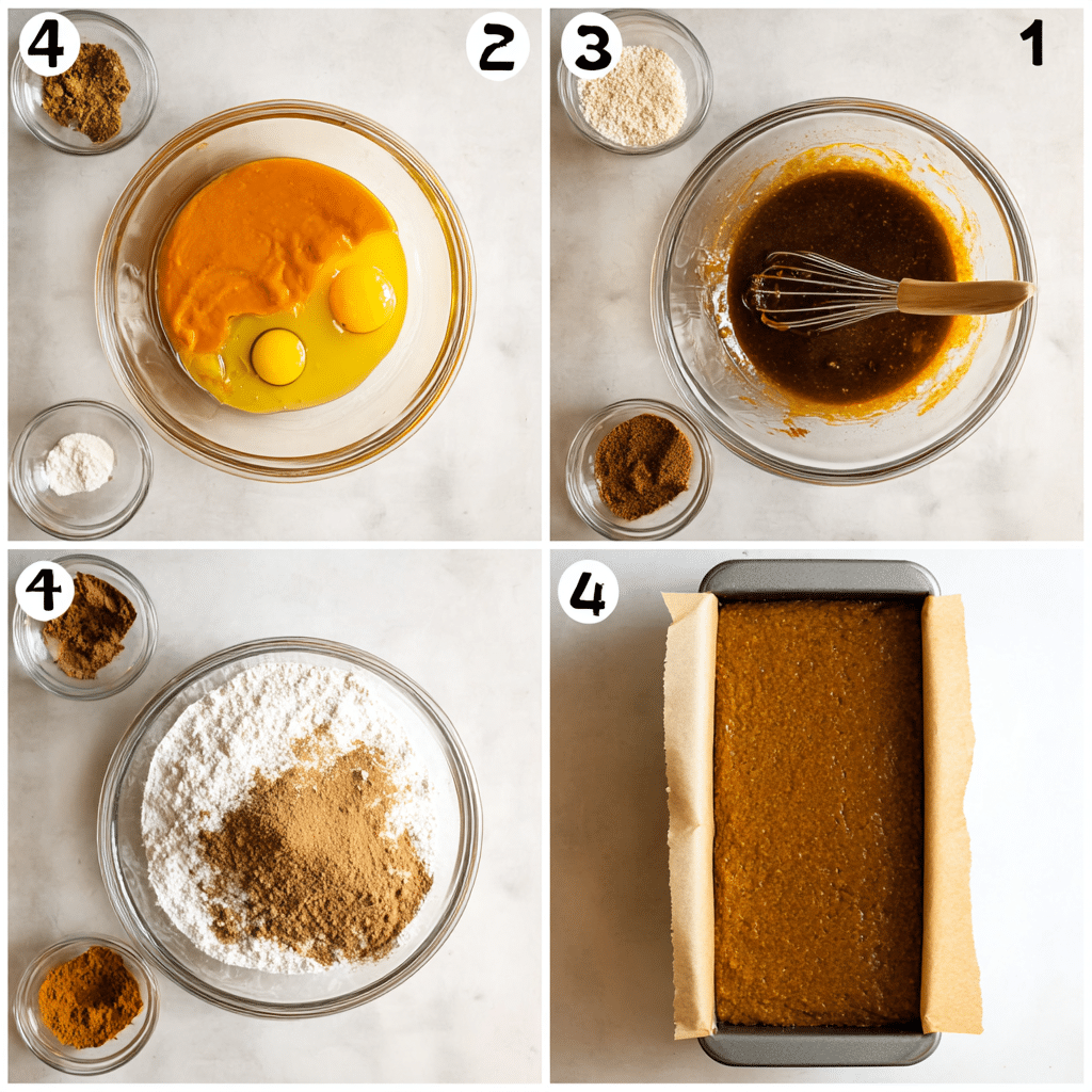 Gingerbread Pumpkin Loaf Recipe
