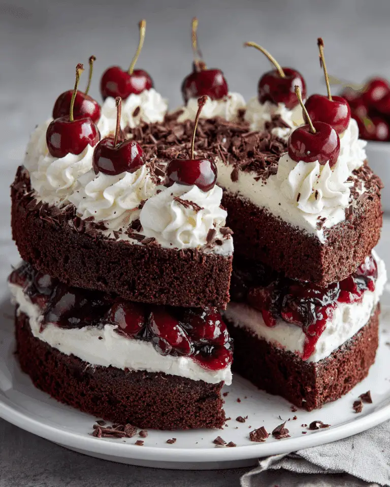 "German Black Forest Cake – Recipe