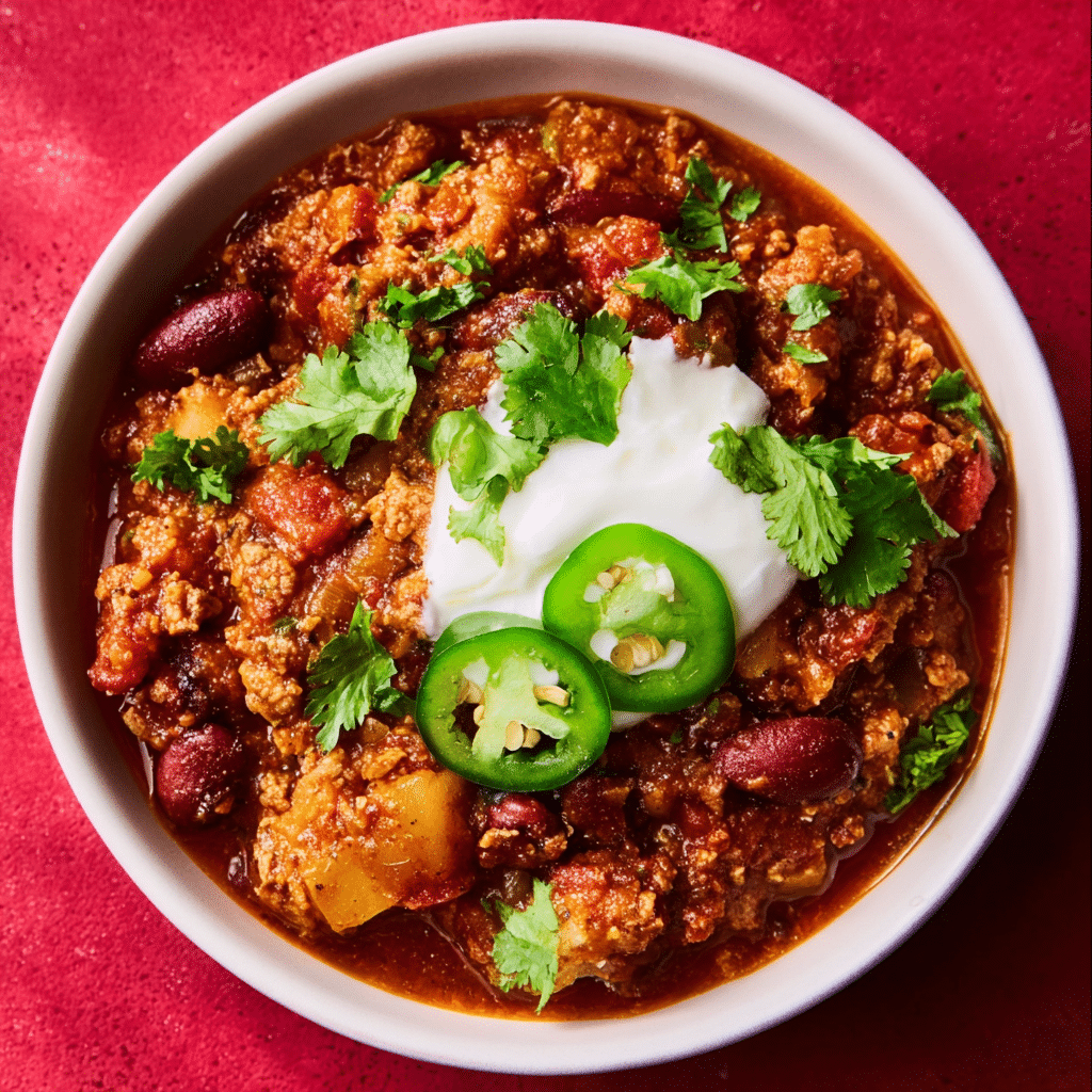 Beef and Pumpkin Chili Recipe - Recipe Image