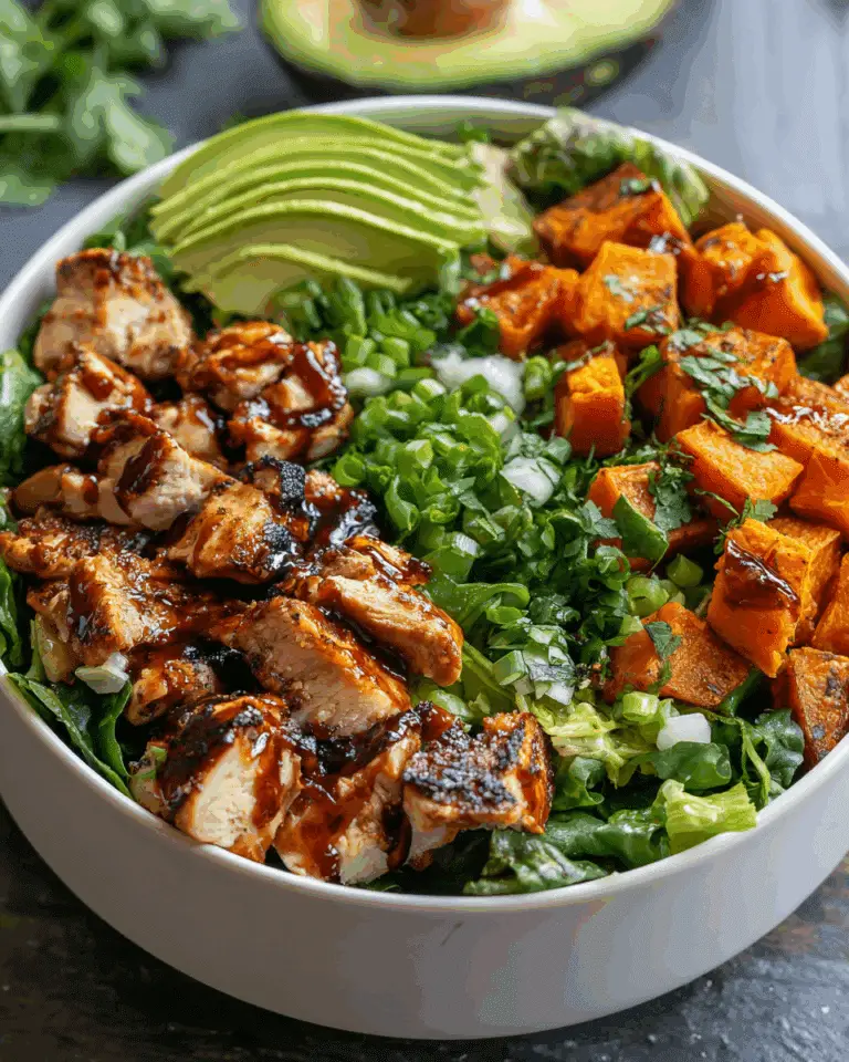 BBQ Chicken Sweet Potato Bowls Recipe