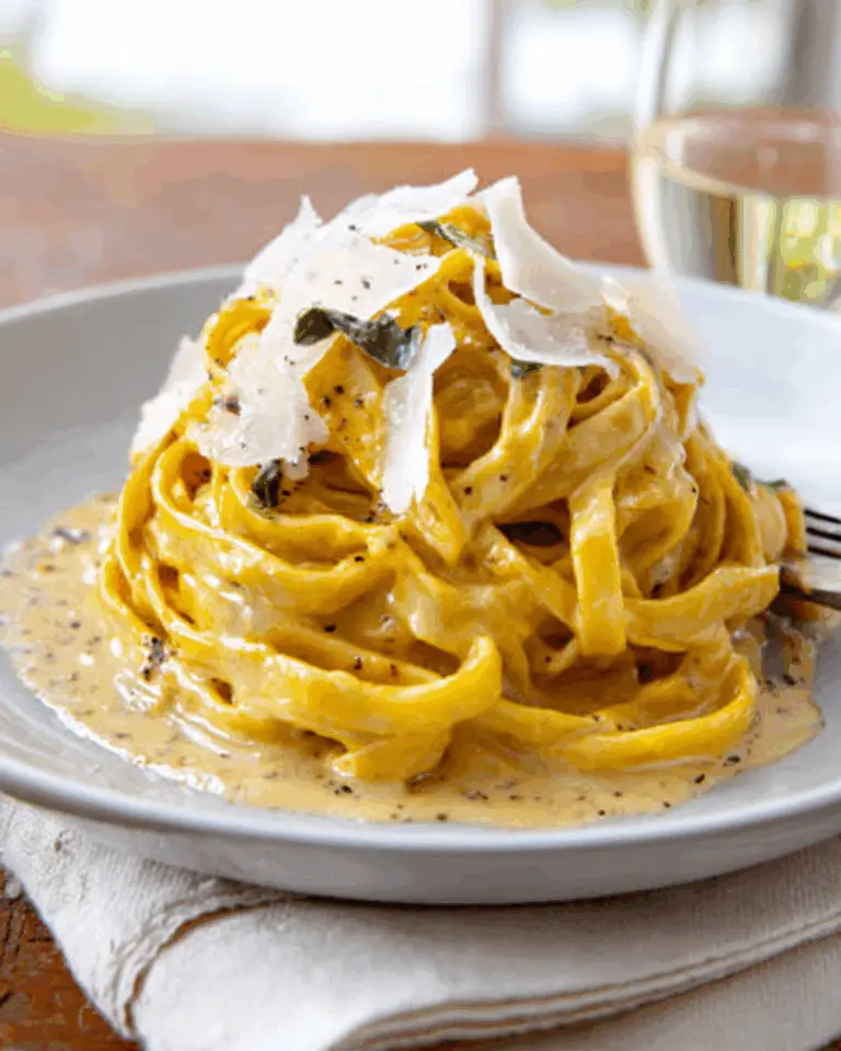 "Pumpkin Sage Chicken Alfredo Recipe