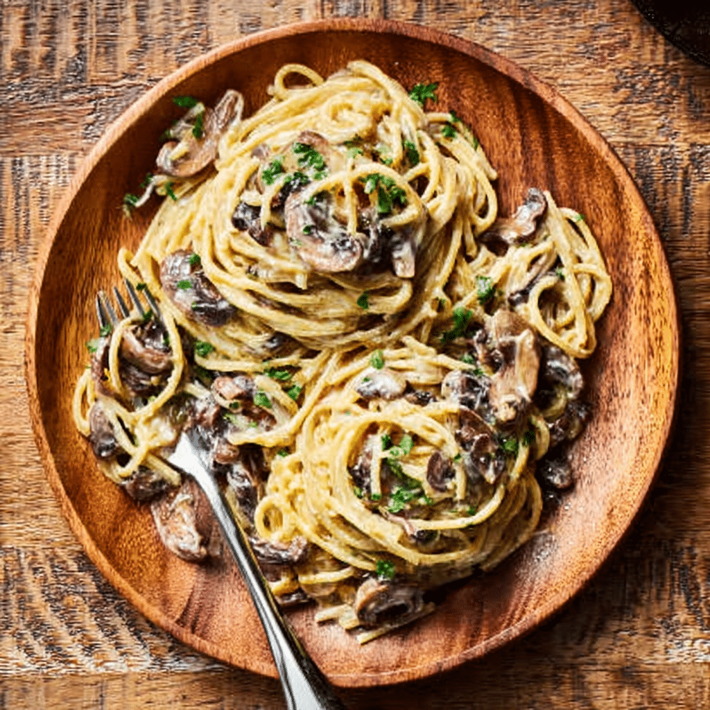 Wild Mushroom and Truffle Oil Pasta Recipe